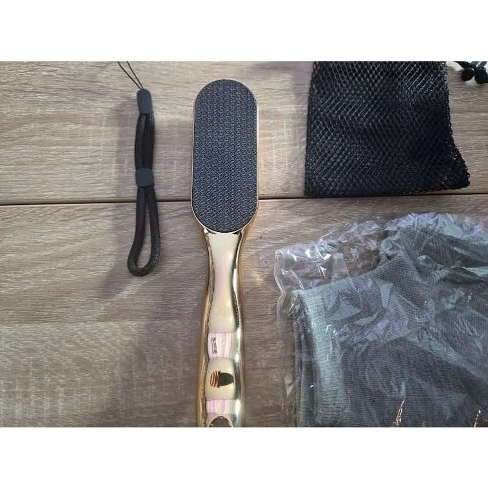 Golden Foot File and Moisturizing Heel Socks Set Callus Remover Pedicure Kit